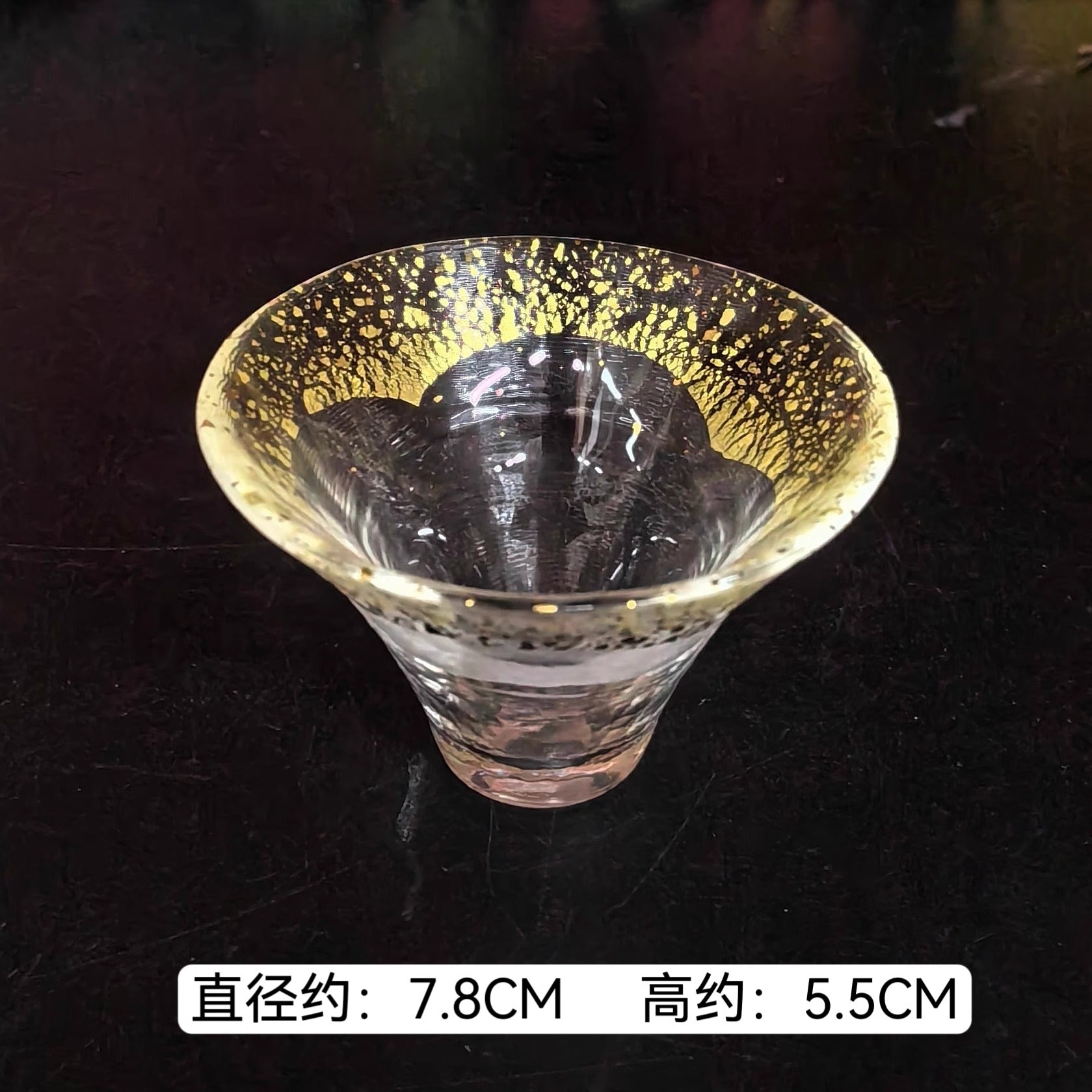 Birthday gifts for leaders/customers/seniors, high-end light luxury, lead-free glass, sake glasses, gift boxes, housewarming gifts