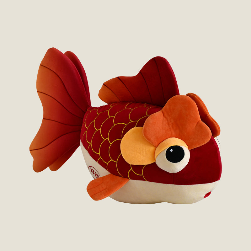 koi pillow, wedding special-shaped red pillow, sofa, living room, light luxury, high-end ornaments, festive decoration